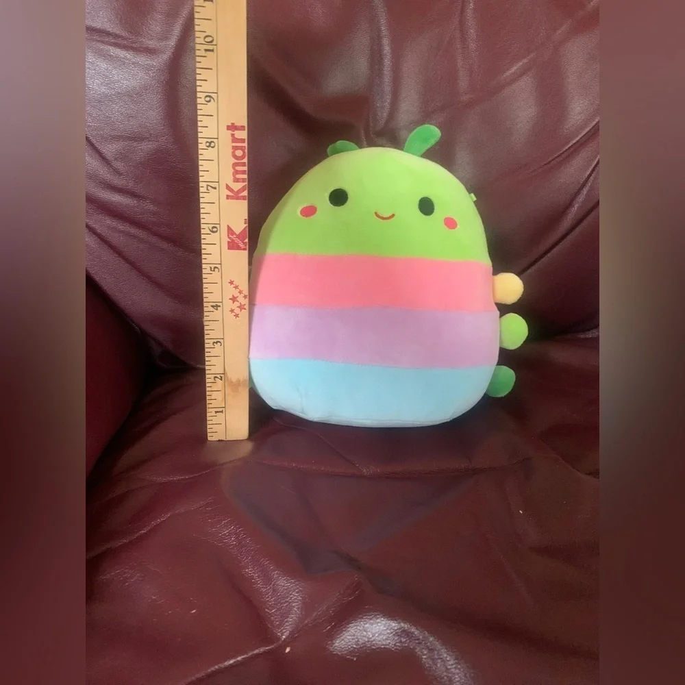 Squishmallow Rutabaga the Caterpillar Plushie 7.5”